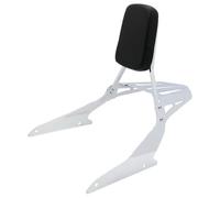 SANDSIS Porte-Bagages de Moto pour Suzuki pour Boulevard M109R pour Intruder M1800R M109R2 M109RZ VZR1800 2006-2020 Dossier Sissy Bar Porte-Bagages Etagère Bagages Moto(Argent Chrome)
