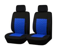 SANDSIS pour Seat pour Ateca Universal 2pcs Housses Siège Voiture Coussin Protection Siège Accessoires Voiture Ensembles Housses Siège(Bleu)
