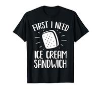 Sandwich à la crème glacée | Design Amusant pour Les Amateurs de sandwichs T-Shirt