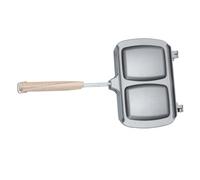 Sandwich antiadhésif à frire Pan de petit-déjeuner à double face pour les steaks de cuisson et toasts pour induction et table de cuisson à gaz gadget de cuisine domestique Aqiong