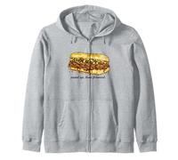 Sandwich au bœuf Italien Debout Lean Forward Chicago Sweat à Capuche