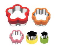 Sandwich Cutter Set, Stainless Steel Cookie Cutters, Round for Bento