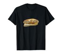 Sandwich de Petit-déjeuner au Bagel, au Bacon et au Fromage T-Shirt Graphique avec Valeur