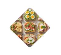 Sandwich Encyclopédie Désodorisant de voiture à suspendre, tablettes d'aromathérapie parfumées longue durée, cartes parfumées au losange pour véhicules, chambre à coucher, armoire, style blanc