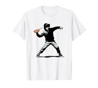Sandwich Guy Throwing Resist Free Revolution Design Amusant T-Shirt