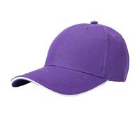 Sandwich Hairy Green Baseball Cap Light Plate Sandwich Cap Tourism Building Group Travail Casquettes Minces, lilas, S