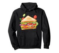 Sandwich Master Graphic Cool Sandwich Decor Fun Sandwich Sweat à Capuche