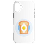 Sandwich petit-déjeuner bacon oeuf fromage saucisse jambon Coque pour iPhone 16 Plus