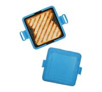 Sandwich Press - Panini Maker | Toaster Sandwich Maker | Microwave Smokeless Machine Cuiier Griller Sans Fil Appareils Portables Électriques Pour Le Petit Déjeuner Home Beach Camping Dortor Extérieur