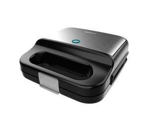 Sandwicheras - Cecotec - RocknToast 4 en 1 - 1000 W - Acier inoxydable - Plaques interchangeables