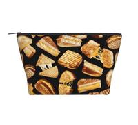 Sandwichs au Fromage grillé, Trousse de Toilette Trousse de Maquillage Sac à cosmétiques Trousse de Toilette de Voyage Portable
