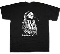 Sandy Denny T Shirt on Stage Fairport Convention Richard Thompson Pentangle Manches Courtes(Small)