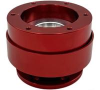 Sandyseptember Adaptateur de volant à dégagement rapide pour Moza pour série TURN, compatible avec les bases de simulateur de course à entraînement direct (rouge)