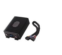 Sandyseptember Audio de voiture à 4 canaux pour DSP 4 × 80 W RMS Corps en alliage d'aluminium avec 31 bandes pour eq Compatible avec les unités principales Android