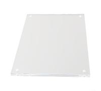 Sandyseptember Cadre d'affichage en acrylique transparent avec coins magnétiques, parfait pour mettre en valeur vos images préférées (15 x 21 cm)