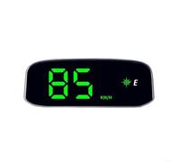 Sandyseptember Compteur de vitesse numérique à énergie solaire avec interface GPS et fonction de démarrage/arrêt automatique