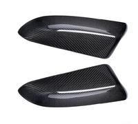 Sandyseptember Coque de rétroviseur latéral compatible avec Toyota Tundra CrewMax 2007-2016 et Sequoia 2008-2015, style fibre de carbone noir ABS