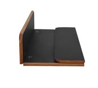 Sandyseptember Dessus de table pliable en stratifié pour camping-car, taille ouverte de 59,4 x 57,9 cm, noyau en contreplaqué de 1,9 cm, finition noire, compatible avec les conversions de