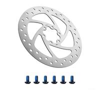 Sandyseptember Disque de frein 6 trous en alliage 160 mm pour scooter Kaabo pour Wolf 11 King Scooter léger pour rotor avec 6 vis