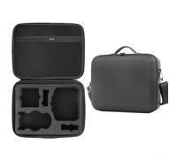 Sandyseptember Étui de transport étanche en polyuréthane + EVA avec bandoulière réglable pour télécommande DJI Lito 1/X1 et RC2, taille de voyage compacte (noir)