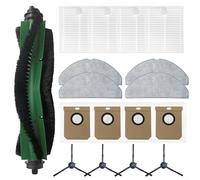 Sandyseptember For Ultimate Accessory Set pour aspirateur robot Conga 8490, comprend une brosse principale, des serpillères, des filtres et des sacs à poussière pour un nettoyage efficace (A)