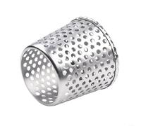Sandyseptember Grille de protection durable en acier inoxydable pour gouttières de toiture, conçue pour empêcher les débris et la faune d'entrer et bloquer les systèmes de drainage (75-90 mm)