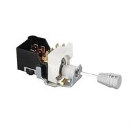 Sandyseptember Interrupteur de phare Street Billet avec bouton en aluminium pour Chevrolet 12 V Street Rod Pièce de rechange pour contrôle d'éclairage de véhicule personnalisé