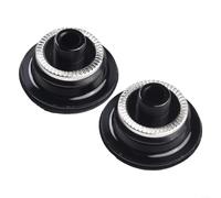 Sandyseptember Kit d'adaptateur de moyeu de vélo en aluminium à dégagement rapide et axe traversant, avant M9 à 15 mm 100 mm, arrière M10 à 12 mm extrémité 135-142 mm compatible avec les vélos à 8-12
