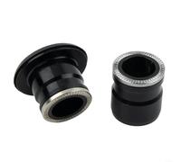 Sandyseptember Kit d'adaptateur de moyeu de vélo en aluminium à dégagement rapide et axe traversant, avant M9 à 15 mm 100 mm, arrière M10 à 12 mm extrémité 135-142 mm compatible avec les vélos à 8-12