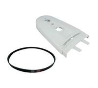 Sandyseptember Kit de courroie d'entraînement de rechange et de protection de couvercle compatible avec les scies à tronçonner Stihl TS420 et TS500 Design nervuré Construction en métal durable 4238