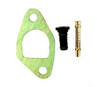 Sandyseptember Kit de joints de carburateur, pour Honda GX100 EU2000i EB2000i GX100RT, joint de collecteur d'admission avec jet de ralenti et tube en mousse, kit d'entretien de générateur
