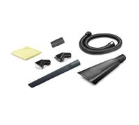 Sandyseptember Kit de nettoyage 7 ou 8 pièces pour aspirateur Karcher 2 863304 0 avec buses et brosses conçues pour enlever la poussière de l'intérieur de la voiture et de la maison (7 pièces)