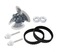 Sandyseptember Kit de nettoyage de piscine robotique compatible avec Zodiac pour Baracuda MX8 MX6 avec moteur R0524900 piste R0526100 arbre d'entraînement R0525100 roulements R0527000 Pièces de