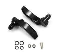 Sandyseptember Lève-couvercle à levier en aluminium pour sacoche de selle à partir de 2014 pour modèles Touring améliore l'accessibilité et l'esthétique (noir)