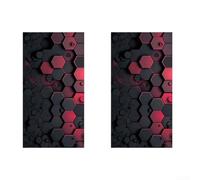 Sandyseptember Lot de 2 autocollants pour pilier B de voiture, décoration de poteau de porte pour personnalisation extérieure du véhicule, 50 x 25 cm