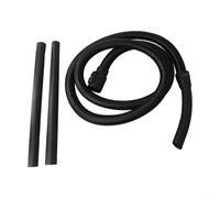 Sandyseptember Lot de 2 tubes d'extension de tuyau d'aspiration pour aspirateur WD2, MV2 3, 45 cm - Noir - Accessoires en plastique pour une meilleure portée de nettoyage