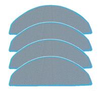 Sandyseptember Lot de 4 serpillères de rechange pour Roomba Combo pour aspirateur robot Essential 2, lingettes lavables et réutilisables, tampon d'essuyage, chiffons de nettoyage