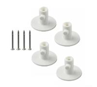 Sandyseptember Lot de 4 supports pour accessoires de mixage avec supports de suspension compatibles avec batteur Flex Edge, crochets à pâte, fouets et batteurs plats, support de rangement de cuisine