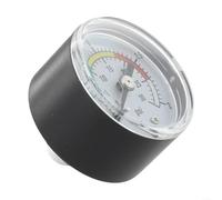 Sandyseptember Manomètre de rechange compatible avec les pompes à filtre à sable Intex 11224 de 35,6 et 40,6 cm avec boîtier en acier inoxydable et cadran de pression à double échelle