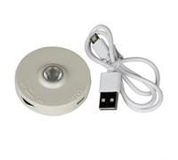Sandyseptember Microscope LED réglable pour illuminateur organique avec 5 W de puissance, câble USB, compatible avec les supports de montage standard