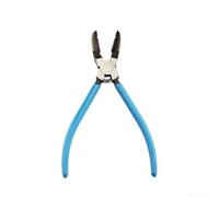 Sandyseptember Pince de retrait de clip de panneau de portière de voiture, outil de fixation de garniture avec mâchoires en alliage d'acier chromé et poignée ergonomique en plastique