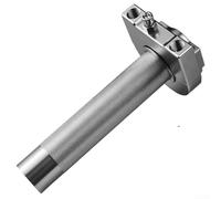 Sandyseptember Poignée d'accélérateur de moto 22 mm usinée CNC (argent)