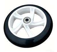 Sandyseptember Roue de rechange en polyuréthane PP avec bande de roulement haute résilience et roulements de précision 608 pour une conduite silencieuse et fluide sur scooters, poussettes, fauteuils