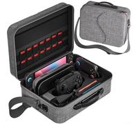 Sandyseptember Sac de rangement pour Nintendo Switch 2, organisez facilement vos accessoires en un seul endroit (gris)