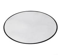 Sandyseptember Tapis de barbecue d'extérieur en fibre de verre ignifuge, haute résistance à la chaleur pour protéger la terrasse, le patio ou la pelouse contre les étincelles et la graisse (gris, 81,3