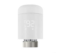 Sandyseptember Thermostat programmable pour radiateur Zigbee compatible avec Tuya et applications prenant en charge le contrôle vocal et de groupe des appareils pour une utilisation pratique