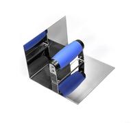 Sandyseptember Truelle d'angle en acier inoxydable pour plâtrage de cloison sèche, outil de finition d'angle intérieur et extérieur, design léger (B coin intérieur)