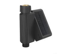 Sandyseptember Vanne d'eau intelligente WiFi à énergie solaire pour irrigation de jardin, système d'arrosage automatique avec minuterie