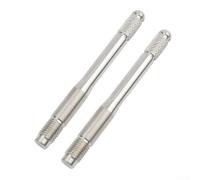 Sandyseptember Whee l Lot de 2 aides au montage pour changement de jante de pneu - Alignement en métal pour filetage M14 x 1,25 et 12 x 1,25 - Compatible avec voitures allemandes