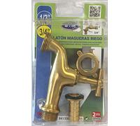 'saneaplast metalsant. 550393 - Robinet Jard courbé 1/2 Reg pop-corn s & m